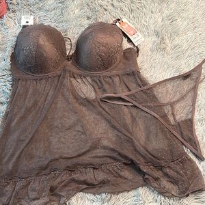 NWT chemise babydoll set
